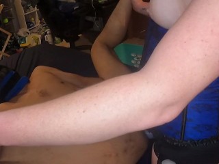 hubby boy pussy cant get enough of cock