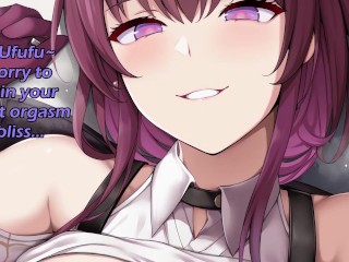 [Hentai JOI] Kafka's Cruel Cock Tease Border Game (Game, Chance, denial chance)