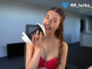 ASMR 3DIO ear licking, sucking & small sweet whispers 😊🩷