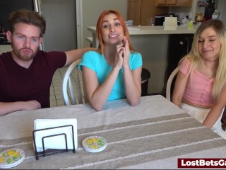 They both sucked his dick after a game of Strip Red Light Green Light