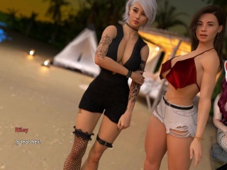 Steps of Debauchery #31 - sexy babes on the beach