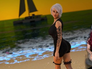 Steps of Debauchery #31 - sexy babes on the beach