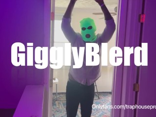 Ebony BBW Giggly Blerd Exposed and Rough Doggy Fucked