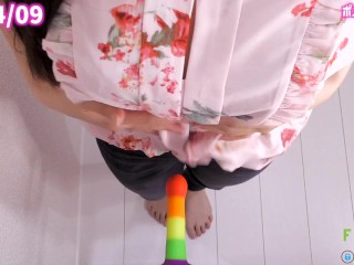 【主観】立ったままオマンコに擦り付けて欲しい?【日本人】立ち素股 剛毛マンコ 素人 むっちり 色白 デニムパンツ Asian POV Japanese Hentai