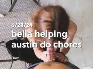 I caught Austin fucking Bella in the garage