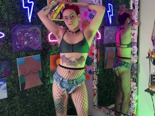 HUGE Dildo BJ on Mirror JOI and Cum Countdown