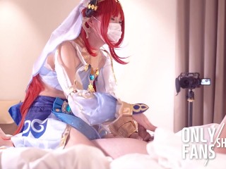 【Genshin Impact】🧡Nilou Cosplayer get Fucked, Asian Hentai Cosplay 5