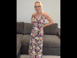 Black Floral Dress With Black Wedge Sandals