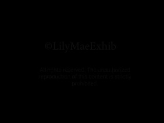 Hot wife flashing tits and pussy on the street!