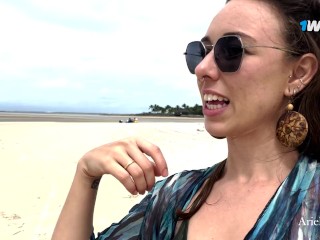 Comemorando meu aniversário em Porto de galinhas gozando muito I PornVlog