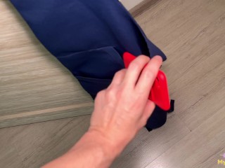 I was too horny and fucked my sexy maid 😈