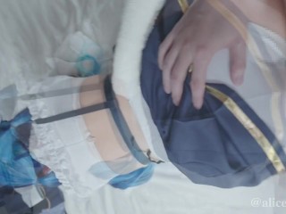 🩵【ありすほりっく】生意気媚び売りコンカフェレイヤーに逆流するほど大量中◯し【素人 個人撮影】