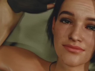 Jill Valentine gets her pussy fucked raw for the first time