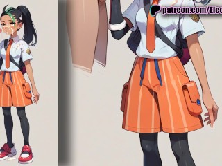 Nemona - caught you with her pussy and will ride you all night!