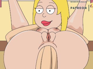 AMERICAN DAD FRANCINE SMITH FULL NELSON ANAL