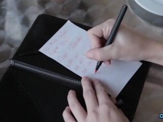 A mindblowing threesome in the middle of the night at a parking lot between gorgeous horny girlfrien