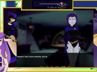 Seduction a night with Raven from Teen Titans