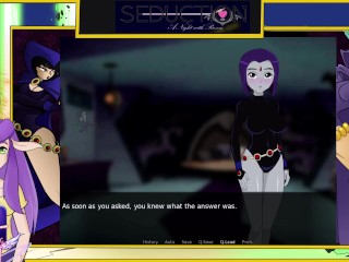 Seduction a night with Raven from Teen Titans