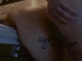 My stepbrother comes home and fucks me in the ass