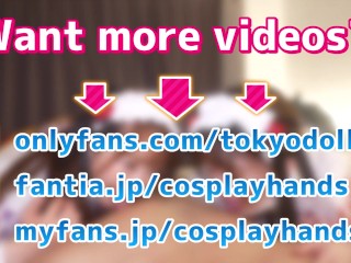 Japanese girls gives a guy a face sitting and handjob wearing a retro maid costume.