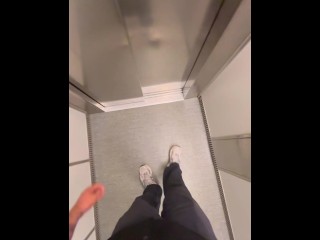 Cheating neighbor fucked in elevator (Swedish dirtytalk)