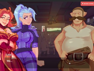 Luna In The Tavern Sex Game Hentai Sex Scenes Gameplay Part 4 [18+]