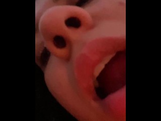 Giantess Maddy eat you. POV