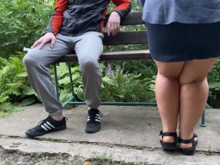 Mother-in-law knows her son-in-law's favorite fetish