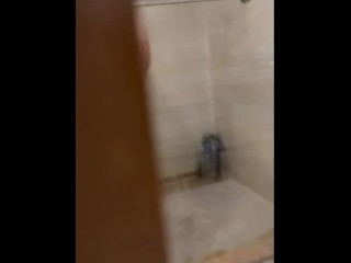 Best Voyeur scene EVER! Hot blonde in shower