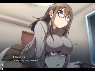 WATCHING A BUSTY NERD FUCKING WITH HER BOYFRIEND