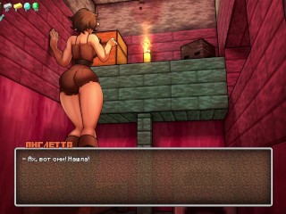 Minecraft Porn. HornyCraft. ALL SEX SCENES with PiglinGirl[0.21]