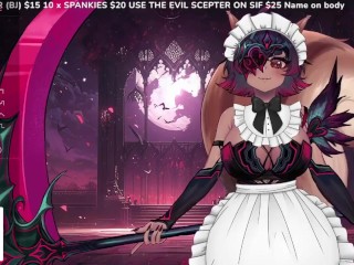 SUBMISSIVE BATTLE MAID WELCOMES HER MASTER HOME ERP WITH LEWD SQUIRREL VTUBER SIFAVELLANA