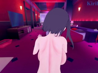 Ouro Kronii and I have intense sex at a love hotel. - Hololive VTuber POV Hentai