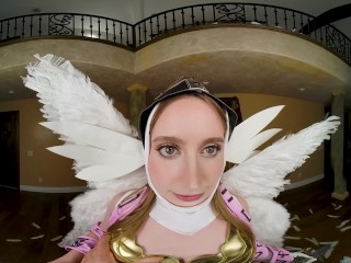 Laney Grey As DIGIMON's ANGEWOMON Has Incredible Hunger For Cock