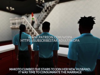 [TRAILER] MAKOTO PART 3 - CHEATING BEFORE THE CEREMONY AND AT THE HONEYMOON HOTEL