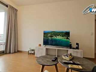 Le pido el WiFi al vecino y me da verga por todos lados hasta llenarme de leche-ft elnonohub