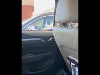 Veronika Cummings is Horny & Desperate to Pee in Her Car | Kinky Piss Queen Collecting It For You