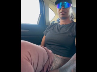 Veronika Cummings is Horny & Desperate to Pee in Her Car | Kinky Piss Queen Collecting It For You