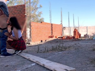 colegiala mexicana Nataly follando con ingeniero civil