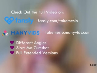 FANSLY TEASER: Golden Haired Goddess Edging Blowjob POV - TAKE ME SLO
