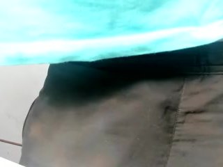 playing with soft penis