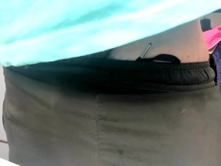 playing with soft penis