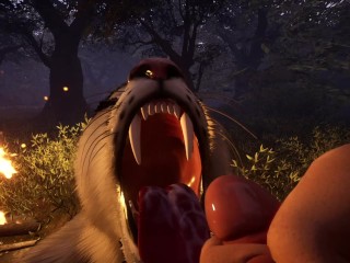 The Predator And Its Prey ( Wild Life )