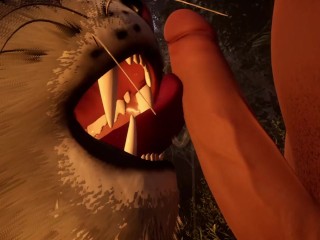 The Predator And Its Prey ( Wild Life )