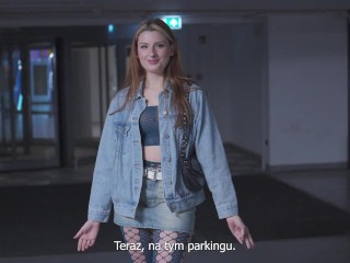 BEAUTIFUL BABE FUCKED IN THE SHOPPING MALL PARKING