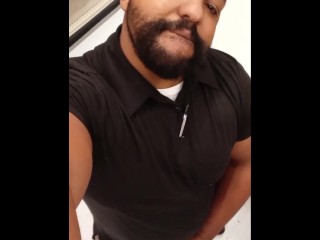 EXTREMELY Risky Public BBC Daddy Cumshot