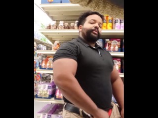 EXTREMELY Risky Public BBC Daddy Cumshot