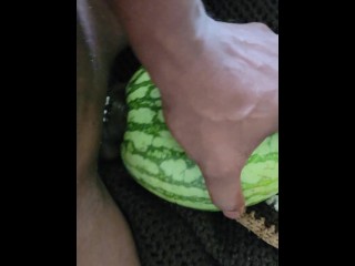 Dirty talk melon fucking