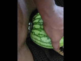 Dirty talk melon fucking