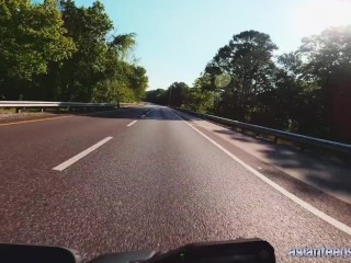 Pick up petite Asian girl from the gym if you have big motorbike, expensive camera and 50$ POV